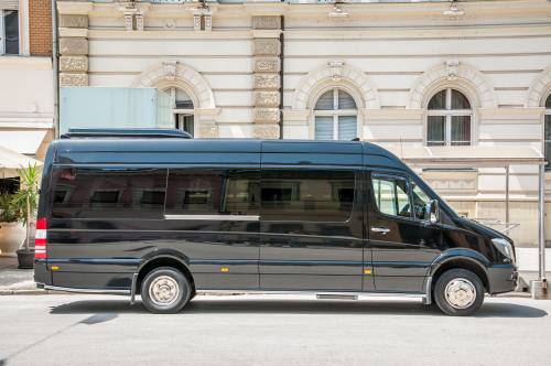 Book a Mercedes Sprinter Minibus from Aix-en-Provence To the French Riviera  with Private driver - Avantgarde Limousines