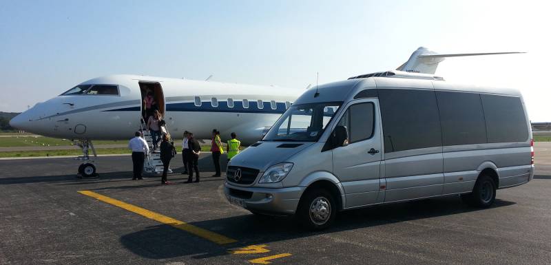 Hire a luxury minibus coach in Marseille Provence with  a private english speaking driver