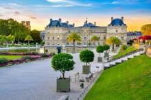 The immaculate symmetry of the French Gardens, a hallmark of Versailles