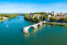Chauffeur Hire Service for a Private Shore Excursion from Marseille to Avignon & Provence Wine Tour with private driver