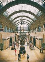 Immersed in the artistic treasures of Musée d'Orsay, where masterpieces come to life in an enchanting setting