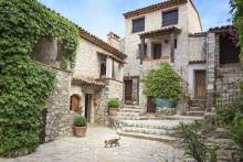 Capturing the timeless beauty of Saint-Paul-de-Vence's stone walls and cobblestone alleys